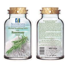 كيس ملح طبيعي للتقشير